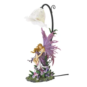 38832 | Dragon Crest Whimsical Orchid Fairy Table Lamp