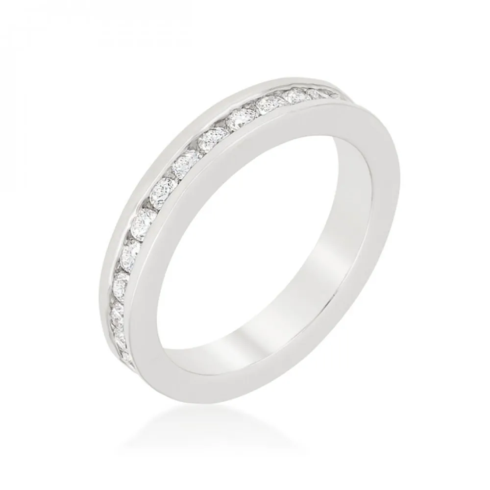 Icon J11018 Channel Set Eternity Band (size: 08) R08392r-c01-08