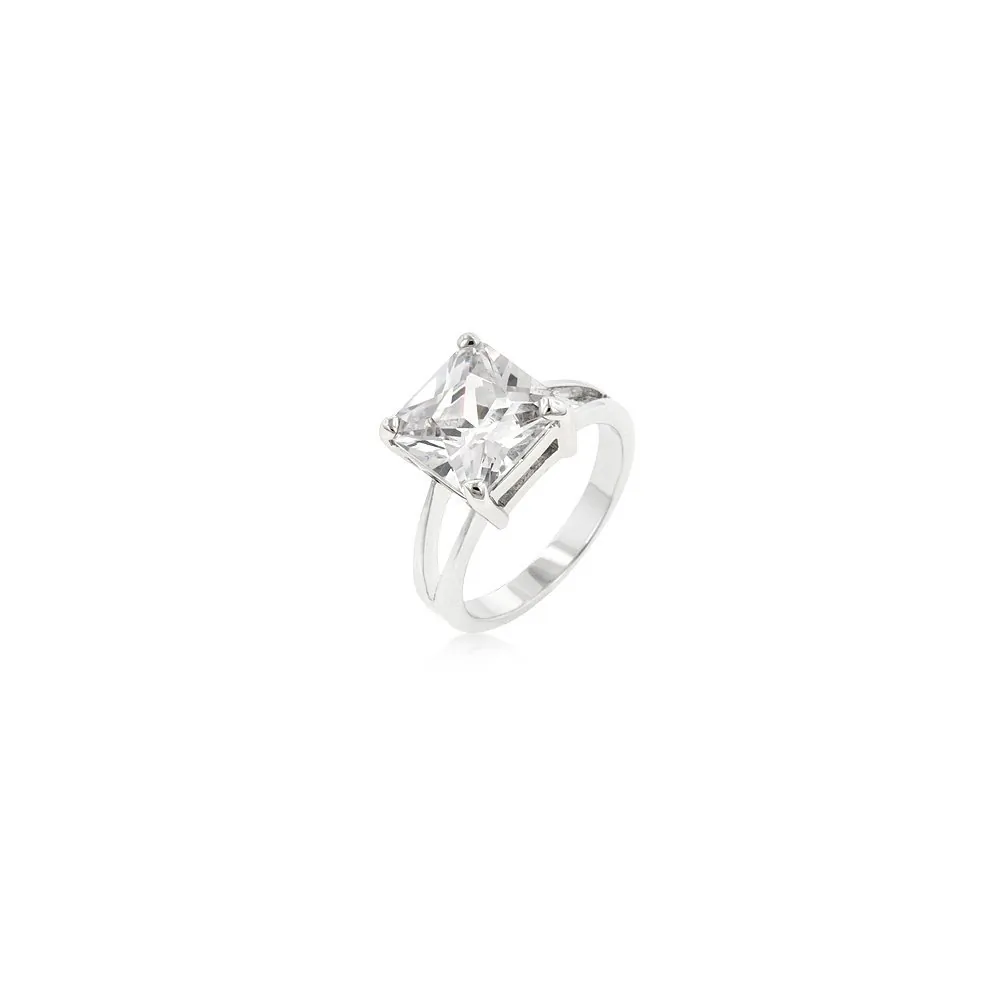 Icon J6943 Cubic Zirconia Gypsy Ring (size: 09) R07595r-s01-09