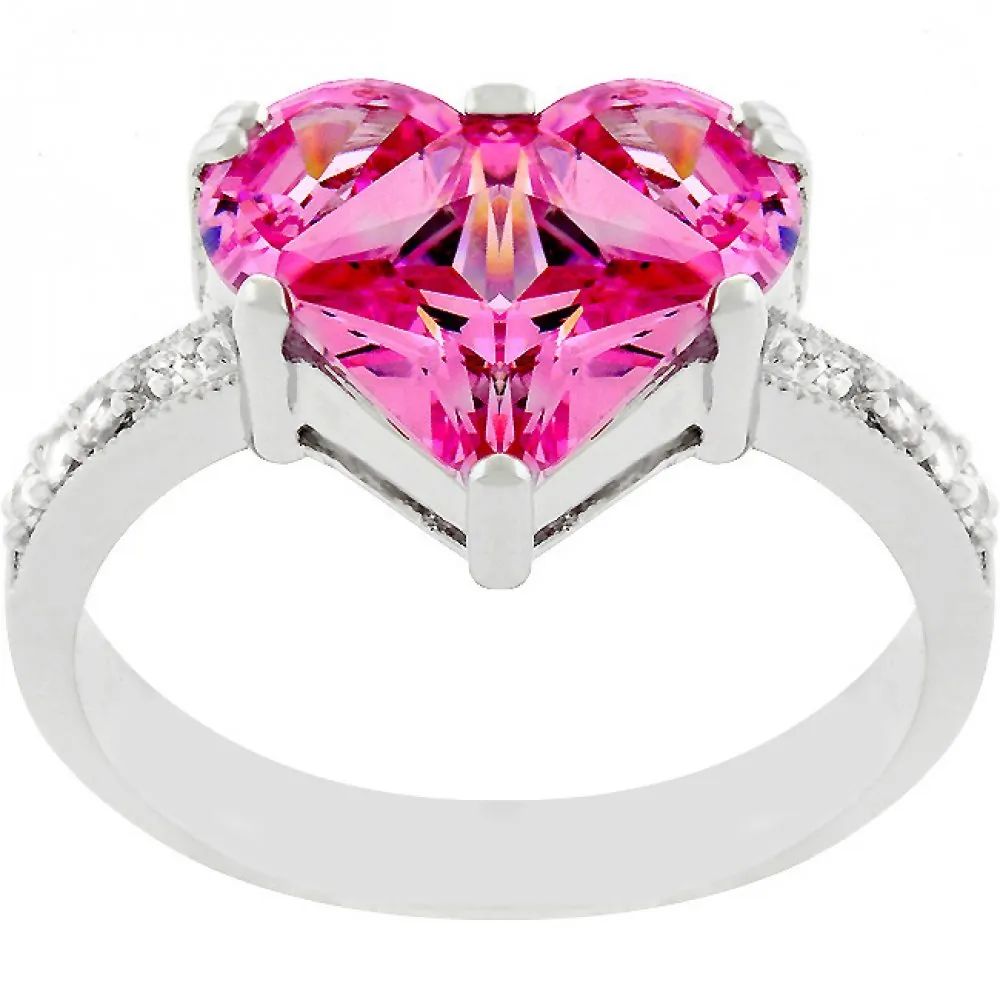 Icon J7353 Sweetheart Engagement Ring (size: 06) R07701r-c12-06