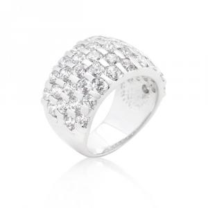 Icon J9324 Channel Set Princess Cut Ring (size: 09) R08305r-c01-09