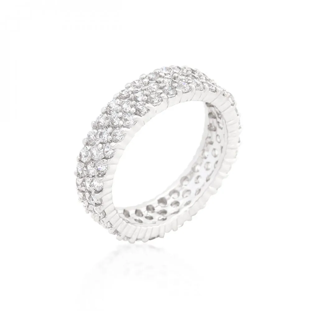 Icon J9386 Pave Eternity Ring (size: 08) R08320r-c01-08