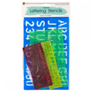 KL16629 | Sterling Classic Number & Letter Stencils Set for
