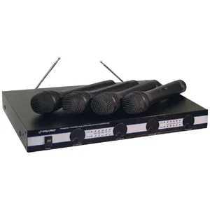 RA12352 | Pyle Pro VHF Wireless Microphone System with 4