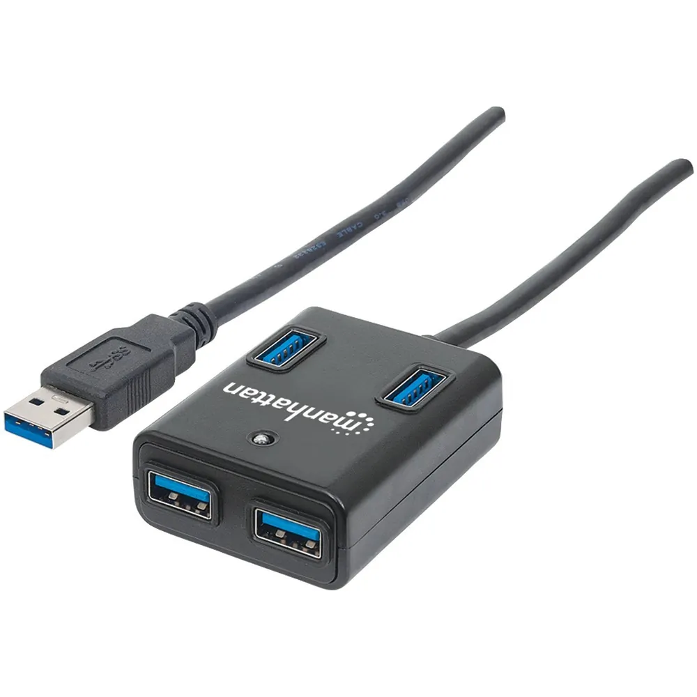 Manhattan 162296 (r)  Superspeed Usb 3.0 Hub