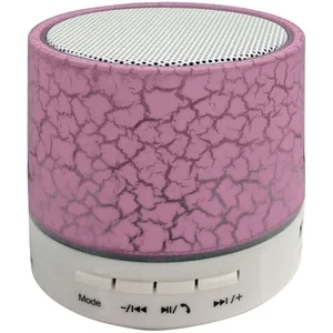 Sylvania Bluetooth Portable Speaker with Light - Pink