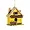 10018415 | Songbird Valley Charming Yellow Log Home