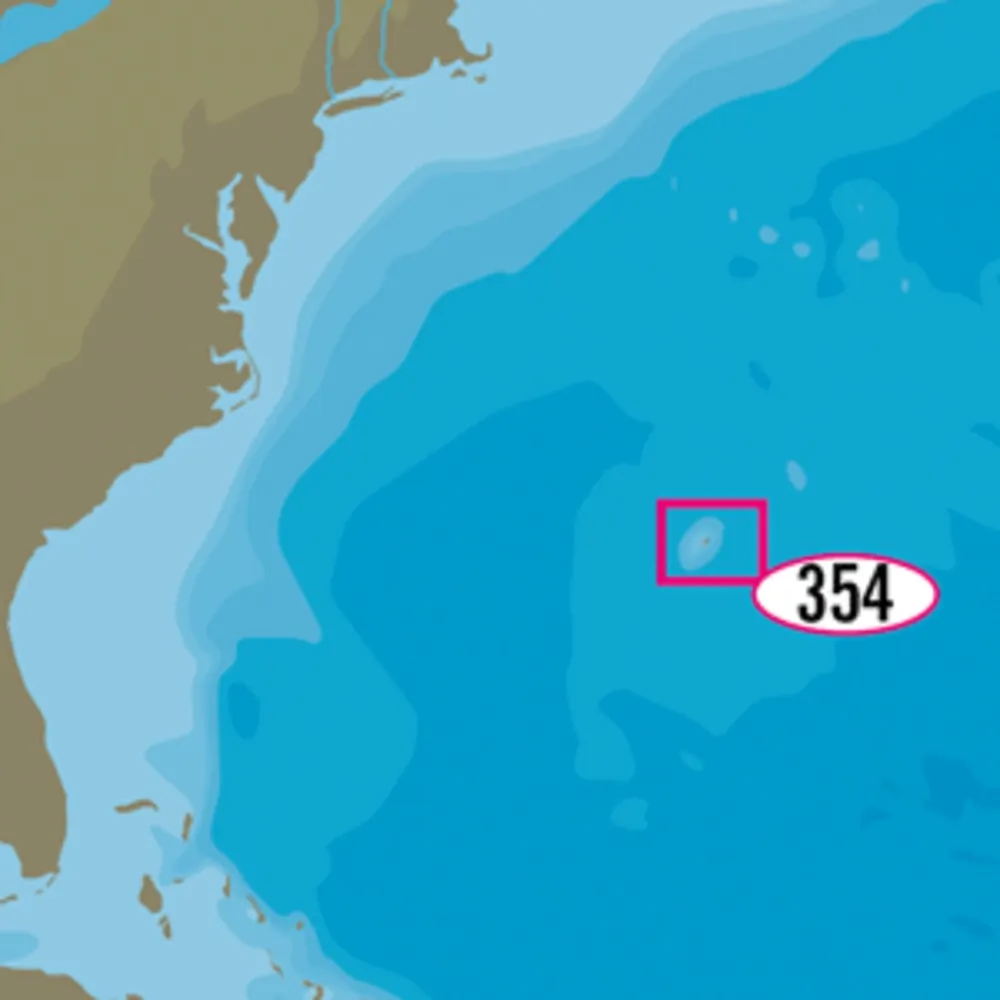 C-map NA-Y354 Max-n+ Na-y354 - Bermuda Islands