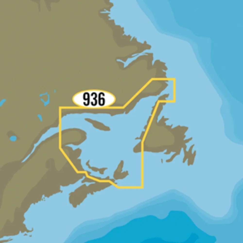 C-map NA-Y936 Max-n+ Na-y936 - Gulf Of St. Lawrence