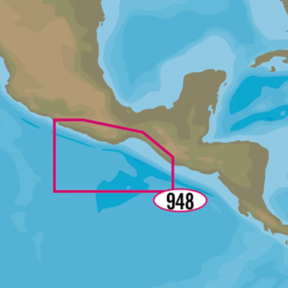 C-map NA-Y948 Max-n+ Na-y948 - Champerico, Gt To Acapulco, Mx