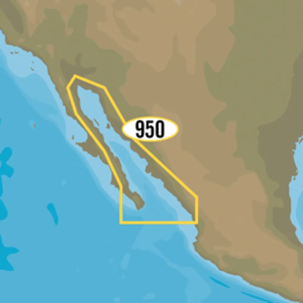 C-map NA-Y950 Max-n+ Na-y950 - Gulf Of California, Mexico