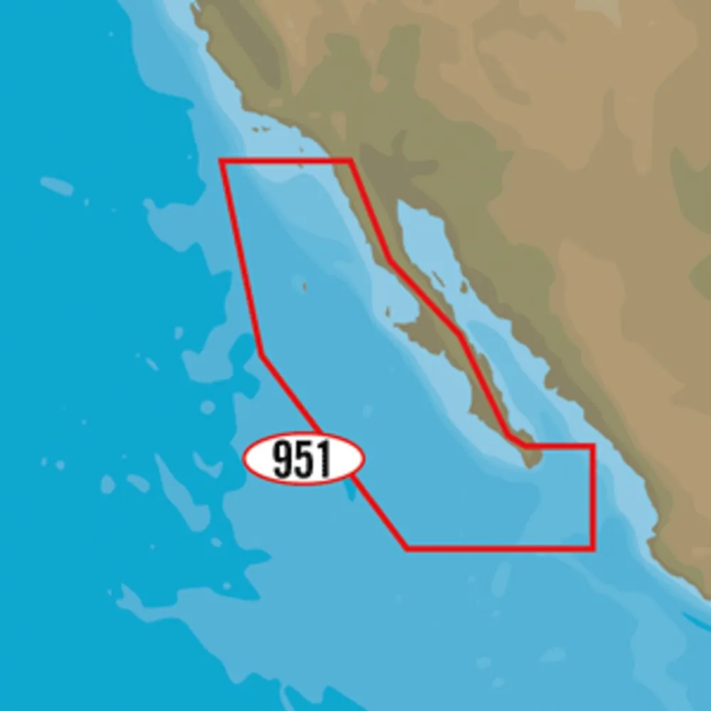 C-map NA-Y951 Max-n+ Na-y951 - Cabo San Lucas, Mx To San Diego, Ca