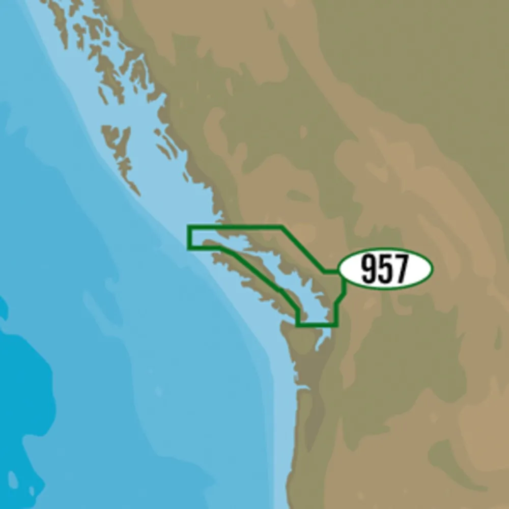 C-map NA-Y957 Max-n+ Na-y957 - San Juan Islands To Nigei Island