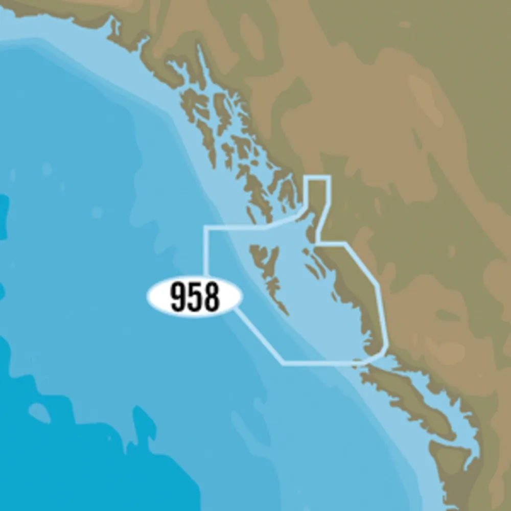 C-map NA-Y958 Max-n+ Na-y958 - Queen Charlotte, Sd To Dixon Entrance