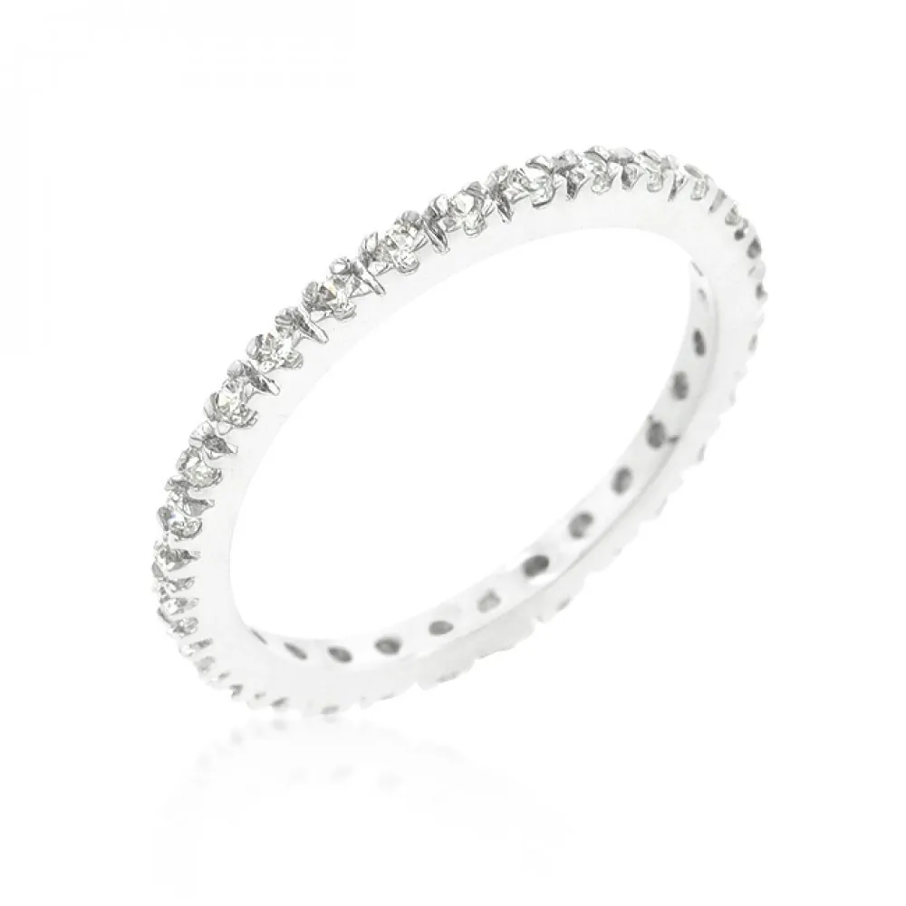 Icon J9722 Simple Eternity Band (size: 08) R08340r-c01-08