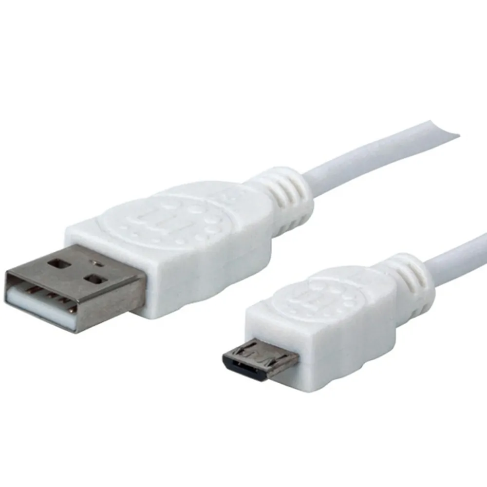 Manhattan 323987 (r)  A-male To Micro B-male Usb 2.0 Cable (3ft)