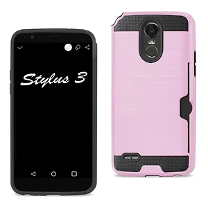 SPWC01-LGSTYLU3PK | Lg Stylo 3 / Stylus 3 Slim Armor Hybrid