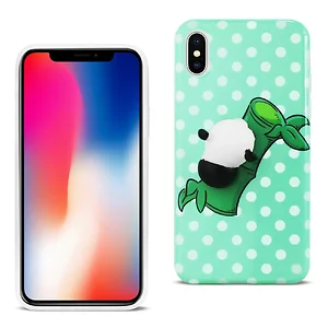 DTPU11-IPHONEXPD | Apple Cute Panda TPU Case for iPhone X