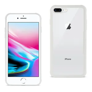 GTPU01-IPH8PLSCLWH | Apple Reiko Clear White TPU Case for