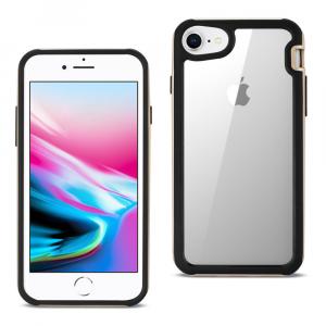 Apple PTPU01-IPHONE8CLGD Reiko Iphone 8 7 Hard Transparent Plastic Tpu