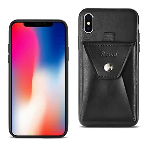 LPC11-IPHONEXBK | Apple Reiko iPhone X Leather Case with
