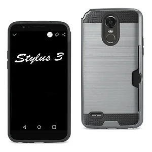 SPWC01-LGSTYLU3GY | Lg Gray Slim Armor Hybrid Case for LG