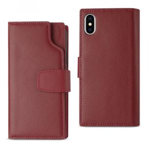 Apple GLFC02-IPHONEXBGD Reiko Iphone X Genuine Leather Wallet Case Wit