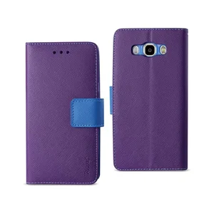 FC22-SAMJ7NPP | Samsung Elegant Purple Wallet Case for