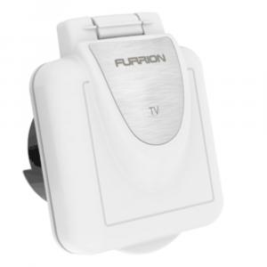 Furrion FTVINS-PS Tv Inlet Square White Non-mettallic