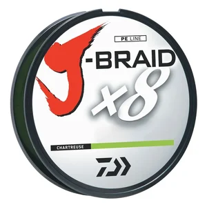 Daiwa Daiwa J-Braid 3000 Meter 65# Bulk Spool Chartreuse