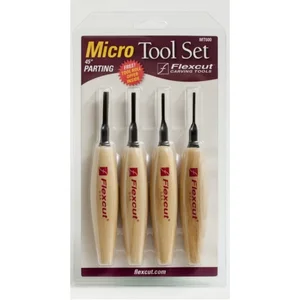 MT600 | Flexcut 45 Degree Parting Micro Tool Set