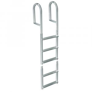 Dock 2015-F Welded Aluminum Fixed 5 Step Ladder