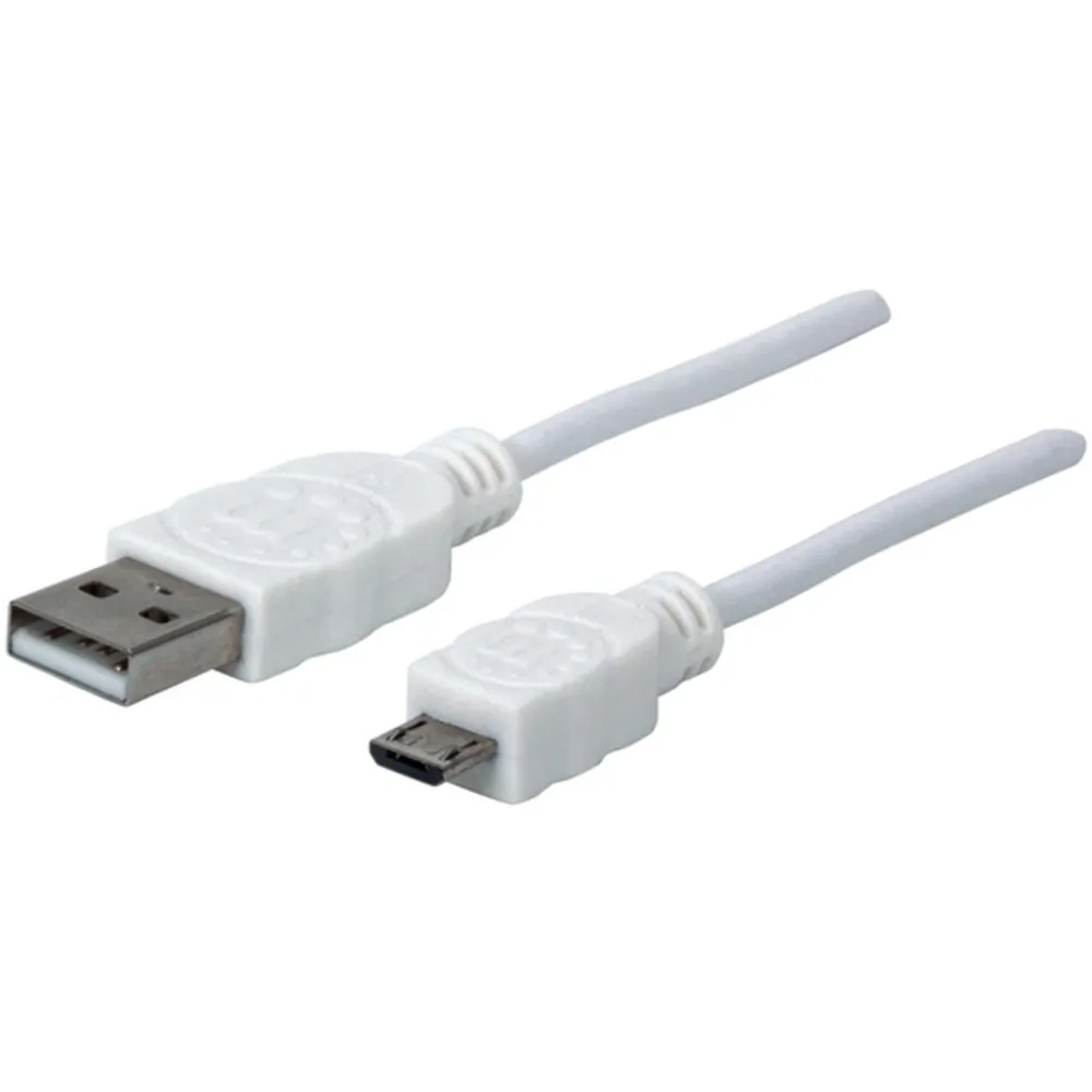 Manhattan 324069 (r)  A-male To Micro B-male Usb 2.0 Cable (6ft)