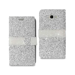 DFC02-SAMJ7SL | Samsung Rhinestone Wallet Case for Galaxy