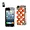 DPC02-IPHONE5-67SLHK | Apple Stylish Orange & Gray Square