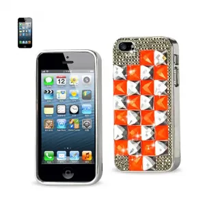 Apple DPC02-IPHONE5-67SLHK Chain Diamond Case For Iphone5 Orangegray S