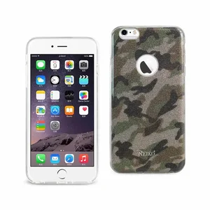 DTPU02-IPH6PLSAMGR | Apple Glitter Camouflage Hybrid Case