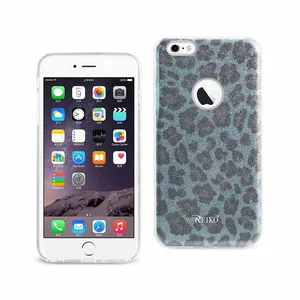 DTPU02-IPH6PLSLPBL | Apple Glitter Leopard Hybrid Case for