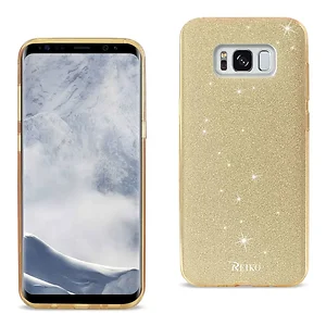 DTPU02-S8EDGEGD | Samsung Shimmer Leopard Hybrid Case for