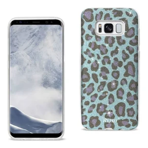 DTPU02-S8EDGELPBL | Samsung Reiko Glitter Leopard Hybrid