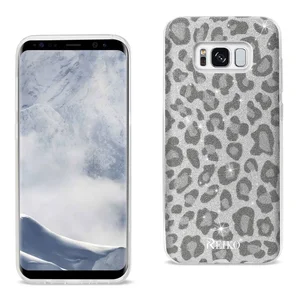 DTPU02-S8EDGELPSL | Samsung Glitter Leopard Hybrid Case for