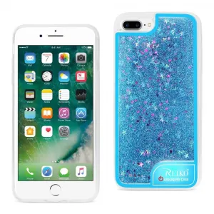 Apple DTPU06-IPH7PLSBL Iphone 7 Plus Case With Flowing Glitter And Led