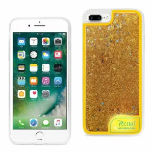 Apple DTPU06-IPH7PLSYL Iphone 7 Plus Case With Flowing Glitter And Led