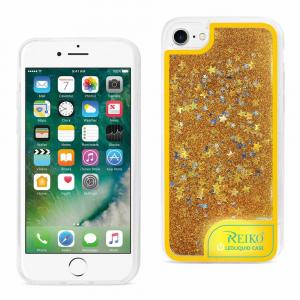 Apple DTPU06-IPHONE7YL Iphone 7 Plus Case With Flowing Glitter And Led