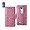 FC221-LGLEONRBHPK | Lg Hot Pink Rhombus Wallet Case for LG