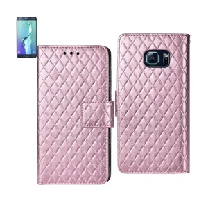 FC221-S6EDGPLSRBPK | Samsung Reiko Pink Rhombus Wallet Case