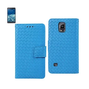 FC221-SAMEDGEBDBL | Samsung SLEEK BLUE BRAIDED WALLET CASE
