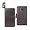 FC221-SAMS5RBBR | Samsung Luxury Brown Rhombus Wallet Case