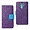 FC22-LGG6PP | Lg REIKO LG G6 3-in-1 Wallet Case - Purple