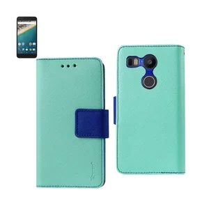 FC22-LGNEX5XGR | Lg REIKO LG Nexus 5X 3-in-1 Wallet Case